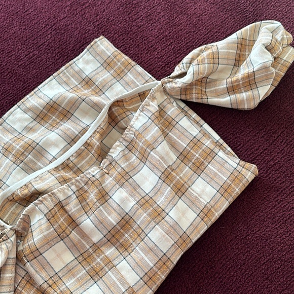 Plaid Mini Dress - Picture 3 of 4